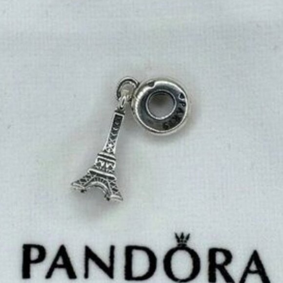 Pandora Paris Eiffel Tower Dangle Charm - Picture 2 of 3